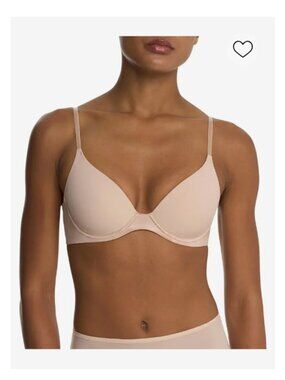 Natori Soft Focus Convertible Demi-T-Shirt Bra, Light Mocha, Size: 36DD, NWTs